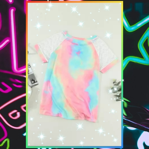 ‼️CLEARANCE PRICE FIRM‼️Bright Tie Dye Crochet🔥 - Picture 5 of 11